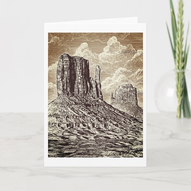 Monument Valley Card (Front)