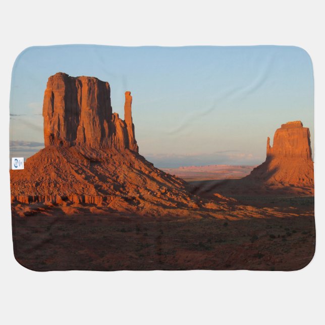 Monument valley,Colorado Stroller Blanket (Back Horizontal)