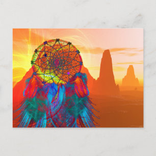 Monument Valley Dream Catcher Postcard