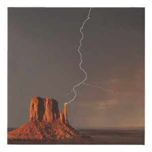 Monument Valley Faux Canvas Print