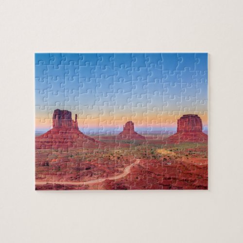 Monument Valley Grand Canyon Utah USA Sunset Jigsaw Puzzle