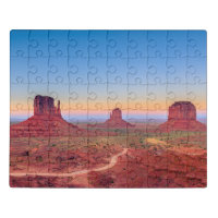 Monument Valley Grand Canyon Utah USA Sunset Jigsaw Puzzle