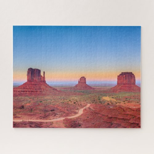 Monument Valley Grand Canyon Utah USA Sunset Jigsaw Puzzle