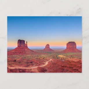 Monument Valley Grand Canyon Utah USA Sunset Postcard