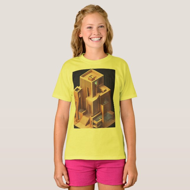  Monument Valley Inspired T-Shirt (Front Full)