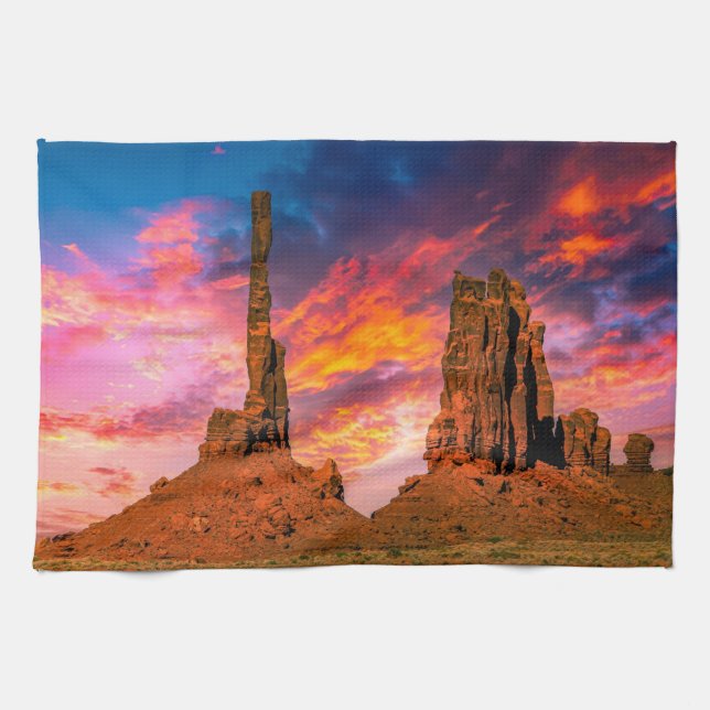 Monument Valley Kitchen Towel (Horizontal)