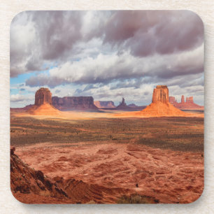 Monument valley landscape, AZ Beverage Coaster