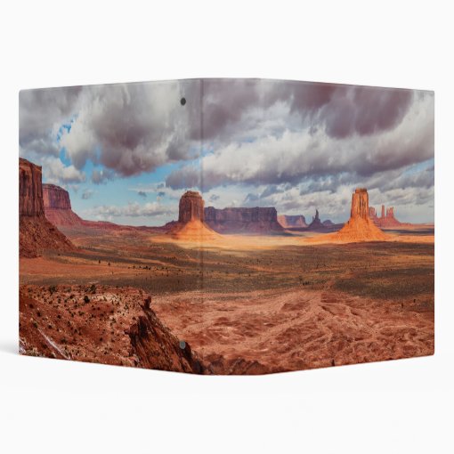 Monument valley landscape, AZ Binder | Zazzle