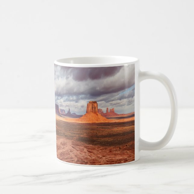 Monument valley landscape, AZ Coffee Mug (Right)