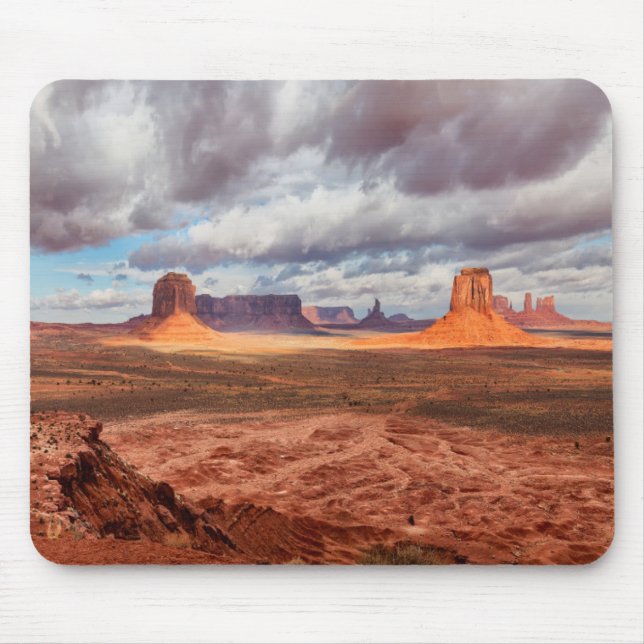 Monument valley landscape, AZ Mouse Pad (Front)