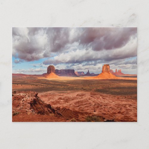Monument valley landscape AZ Postcard