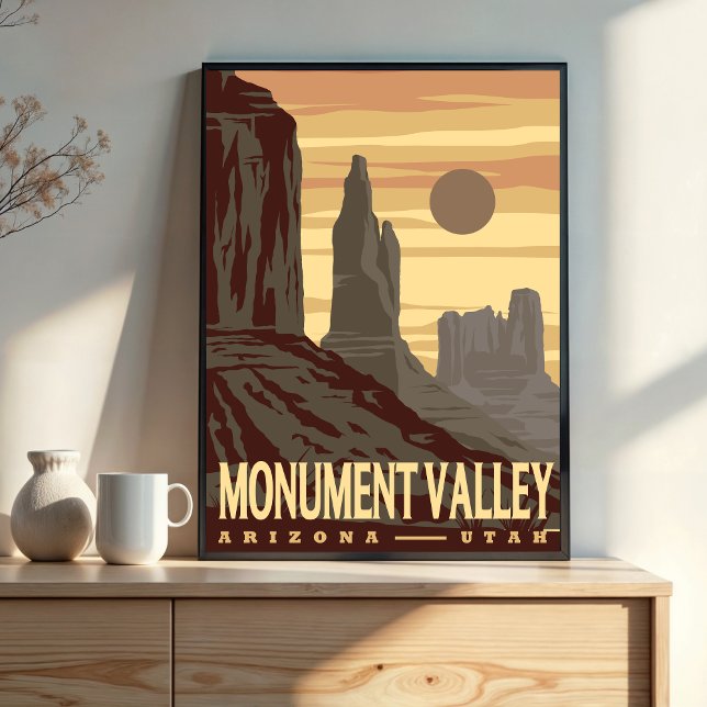 Monument Valley National Park Desert Landscape Poster (Creator Uploaded)