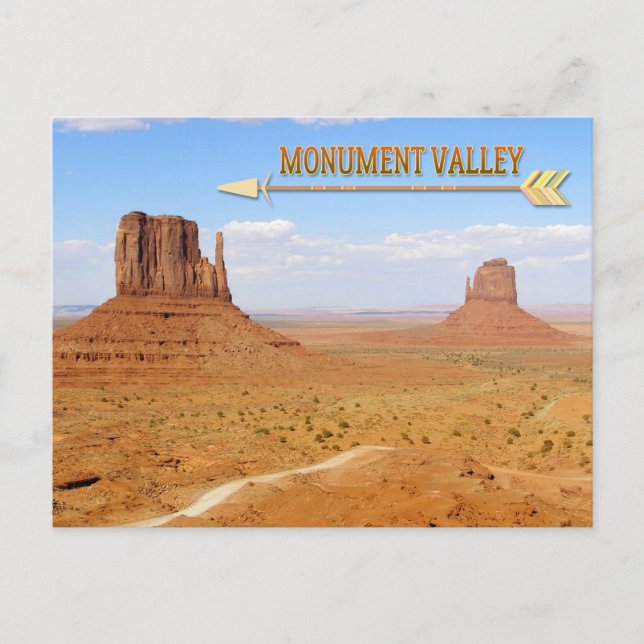 Monument Valley Navajo Tribal Park Postcard (Front)