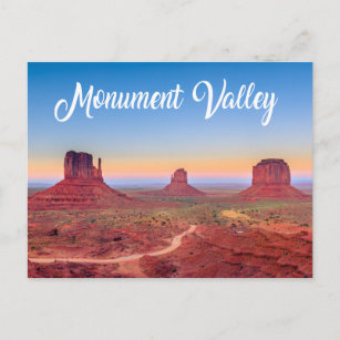 Monument Valley Navajo Tribal Park Utah USA Postcard