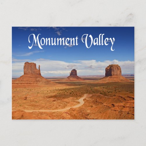 Monument Valley Navajo Tribal Park Utah USA Postcard