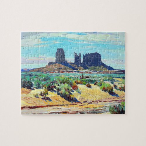 Monument Valley Old West Vintage Jigsaw Puzzle