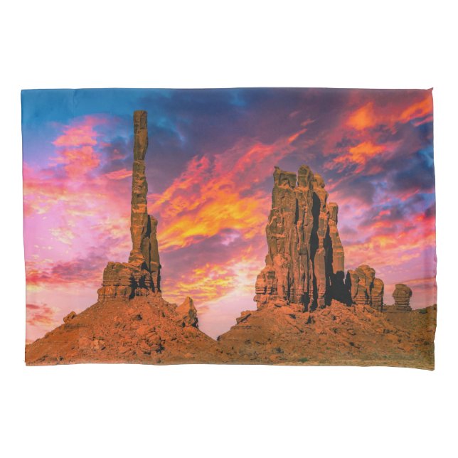 Monument Valley Pillow Case (Front)