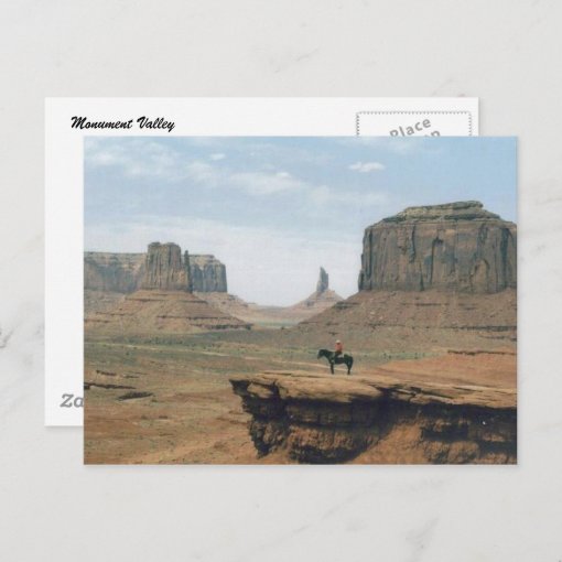 Monument Valley Postcard | Zazzle