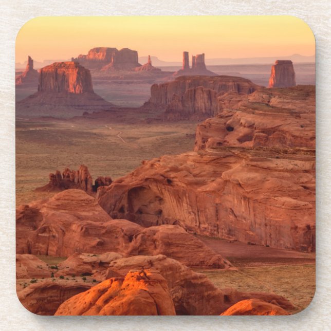 Monument valley scenic, Arizona Beverage Coaster (Front)