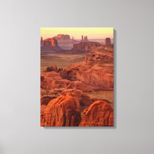 Monument valley scenic Arizona Canvas Print