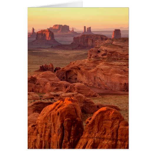 Monument valley scenic, Arizona Cards (Front)
