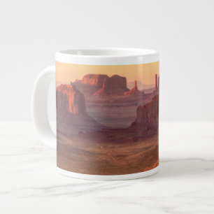 Monument valley scenic, Arizona Giant Coffee Mug