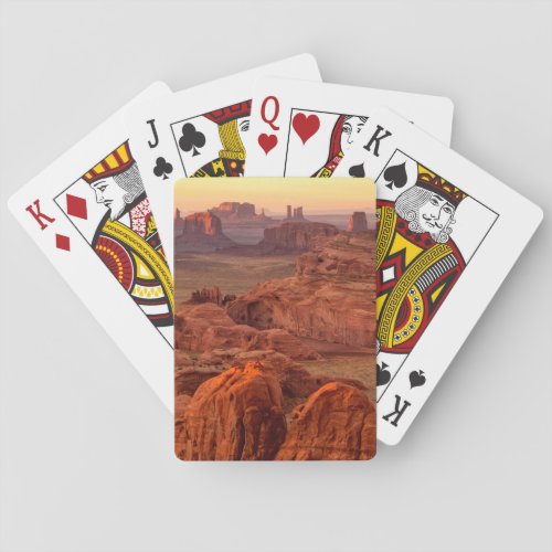 Monument valley scenic Arizona Playing Cards