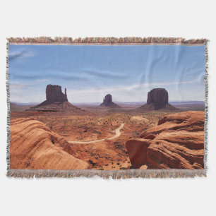 Monument Valley Throw Blanket