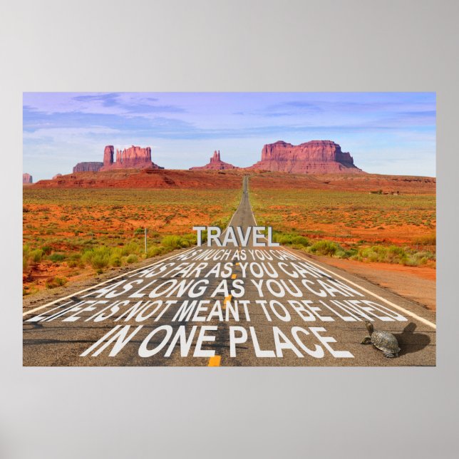 Monument Valley Travel poster (Front)