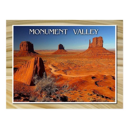 Monument Valley, Utah And Arizona Postcard | Zazzle.com