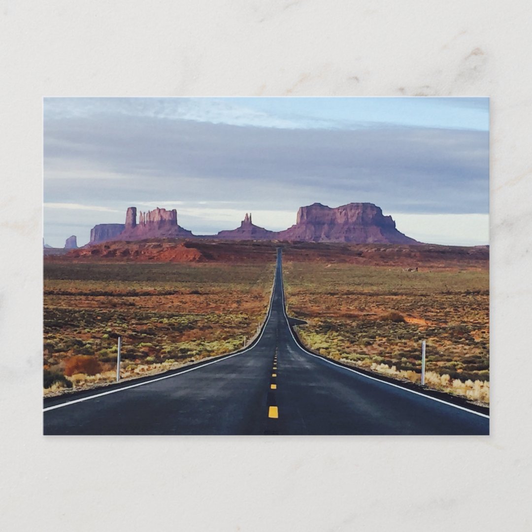 Monument Valley Utah Classic Scene Postcard | Zazzle