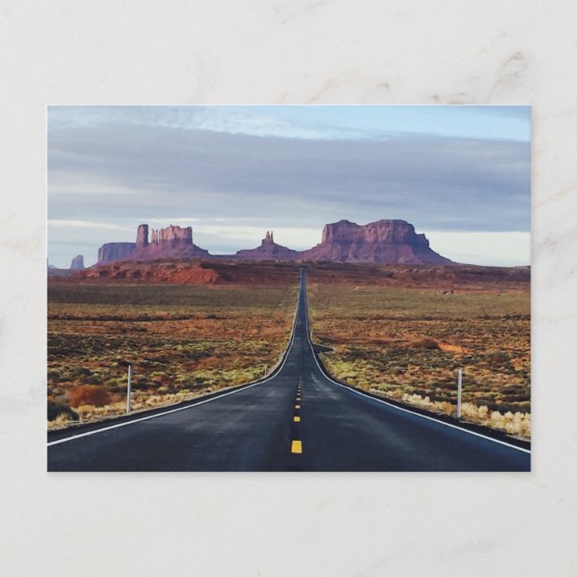 Monument Valley Utah classic scene Postcard (Front)