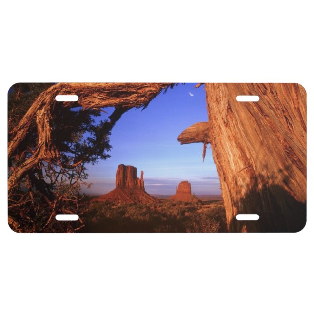 Monument Valley Utah License Plate (Front)