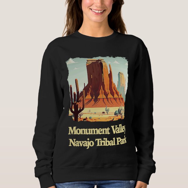 Monument Valley Utah Sweatshirt (Front)