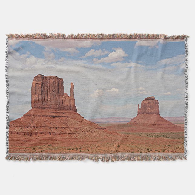 Monument Valley, Utah, USA Throw Blanket (Front)