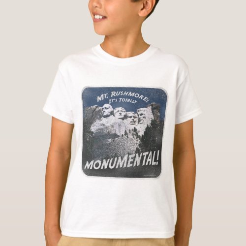 Monumental Mount Rushmore T_Shirt