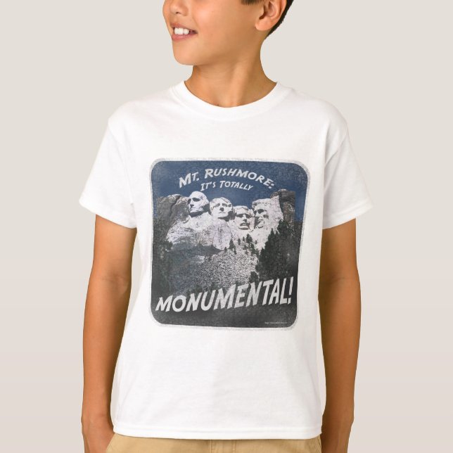 Monumental Mount Rushmore T-Shirt (Front)