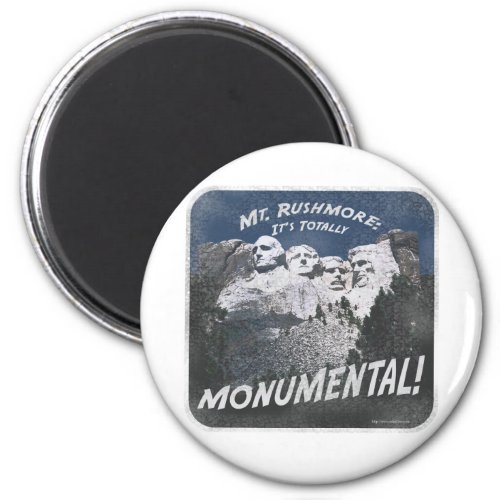 Monumental Mt Rushmore Magnet