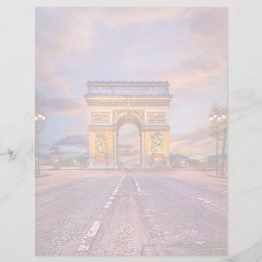 Monuments | Arc de Triomphe, Paris France (Front)