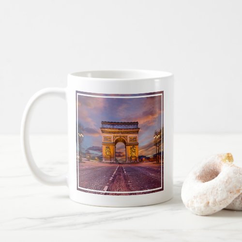 Monuments  Arc de Triomphe Paris France Coffee Mug