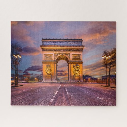 Monuments  Arc de Triomphe Paris France Jigsaw Puzzle