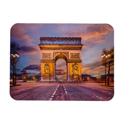 Monuments  Arc de Triomphe Paris France Magnet