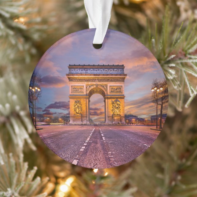Monuments | Arc de Triomphe, Paris France Ornament (Tree)