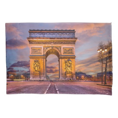 Monuments  Arc de Triomphe Paris France Pillow Case