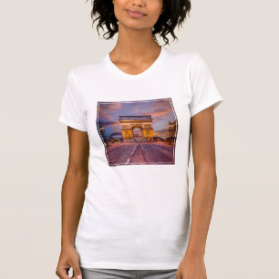 Monuments Arc de Triomphe, Paris France T-Shirt