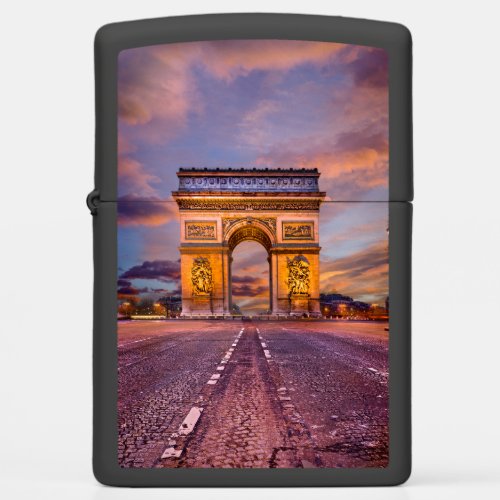 Monuments  Arc de Triomphe Paris France Zippo Lighter