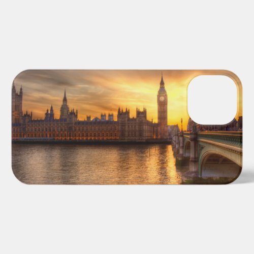 Monuments  Big Ben  Houses of Parliament iPhone 13 Case