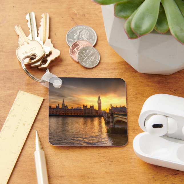 Monuments | Big Ben & Houses of Parliament Keychain (Desk)