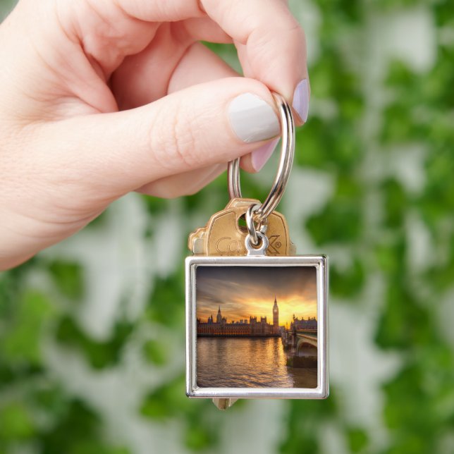 Monuments | Big Ben & Houses of Parliament Keychain (Hand)