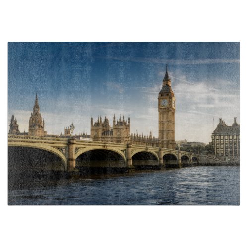 Monuments  Big Ben London England Cutting Board